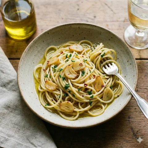 Receita: Macarrão ao Alho e Óleo - O macarrão ao alho e óleo é uma das receitas mais simples e rápidas da cozinh...
