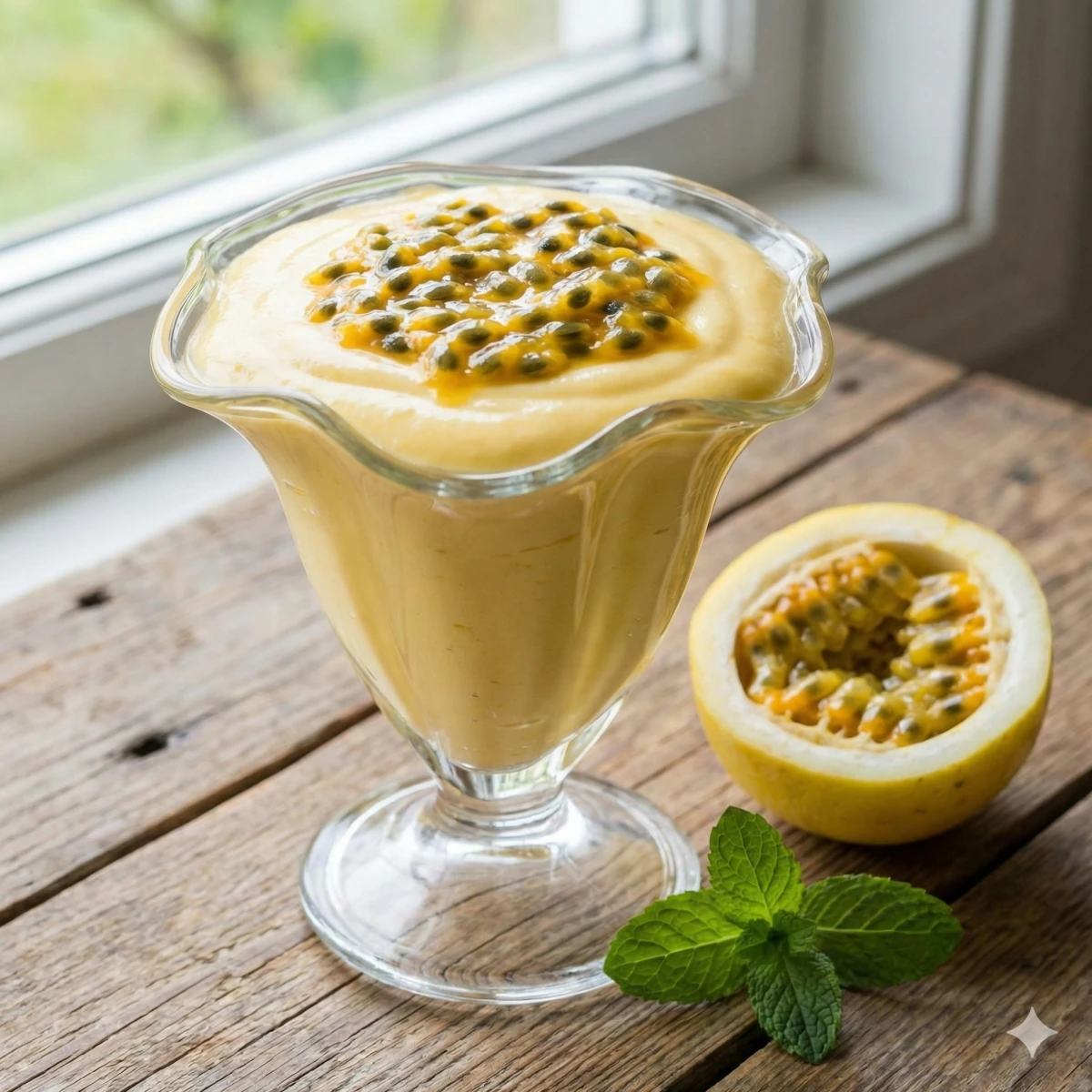 Foto de Mousse de Maracujá Cremosa