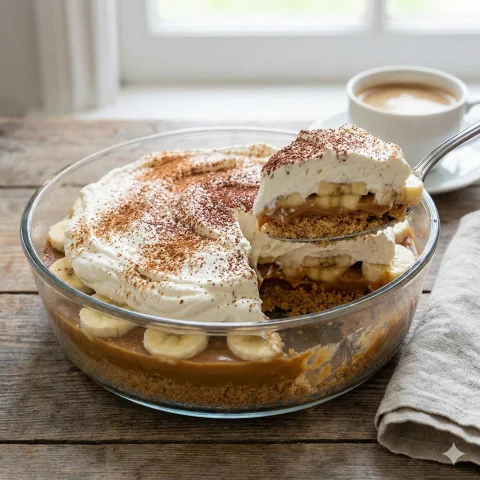 Receita: Banoffee na Travessa: Torta de Banana com Doce de Leite e Chantilly Fácil - A banoffee na travessa é uma torta gelada irresistível para...