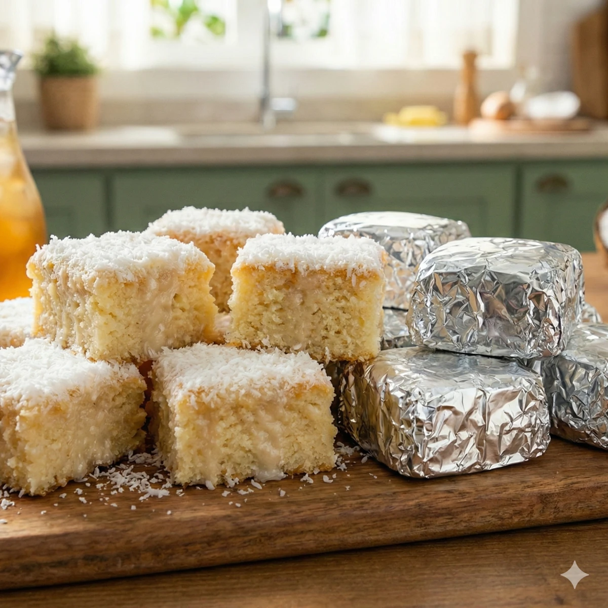 Foto de Bolo Gelado de Coco Cremoso (Bolo de Toalha) Fácil e Molhadinho