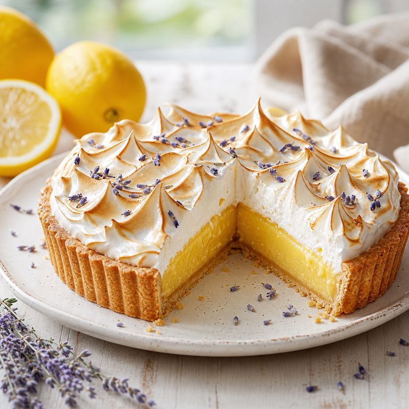 Receita: Torta de Limão-Siciliano com Merengue