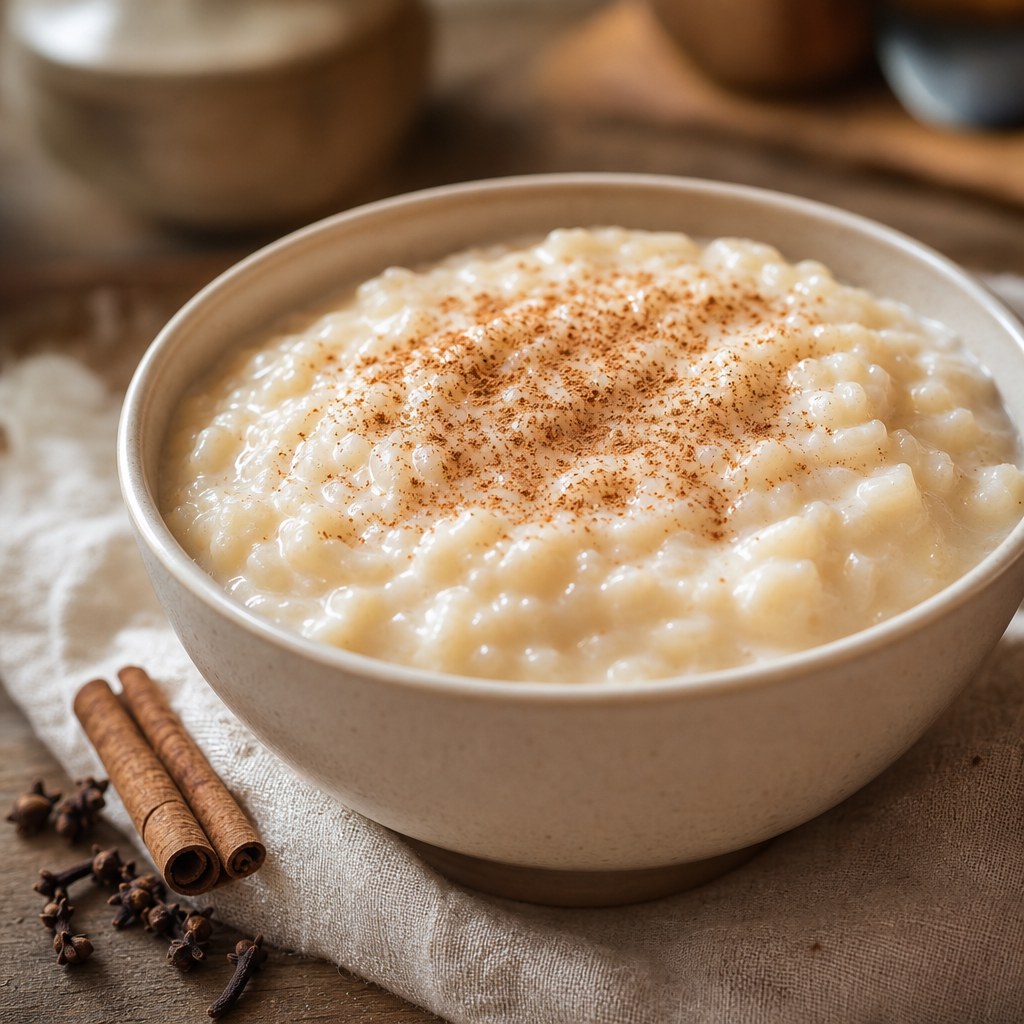 Arroz doce cremoso com leite condensado Foto de Arroz doce cremoso com leite condensado
